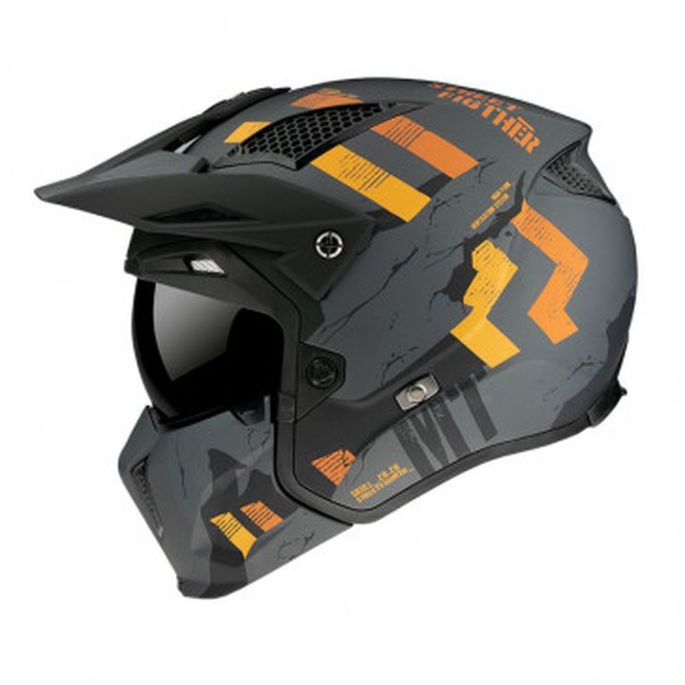 CASQUE TRIAL MT STREETFIGHTER SV - Ulys Green